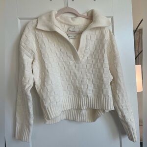 Abercrombie & Fitch Collared Sweater